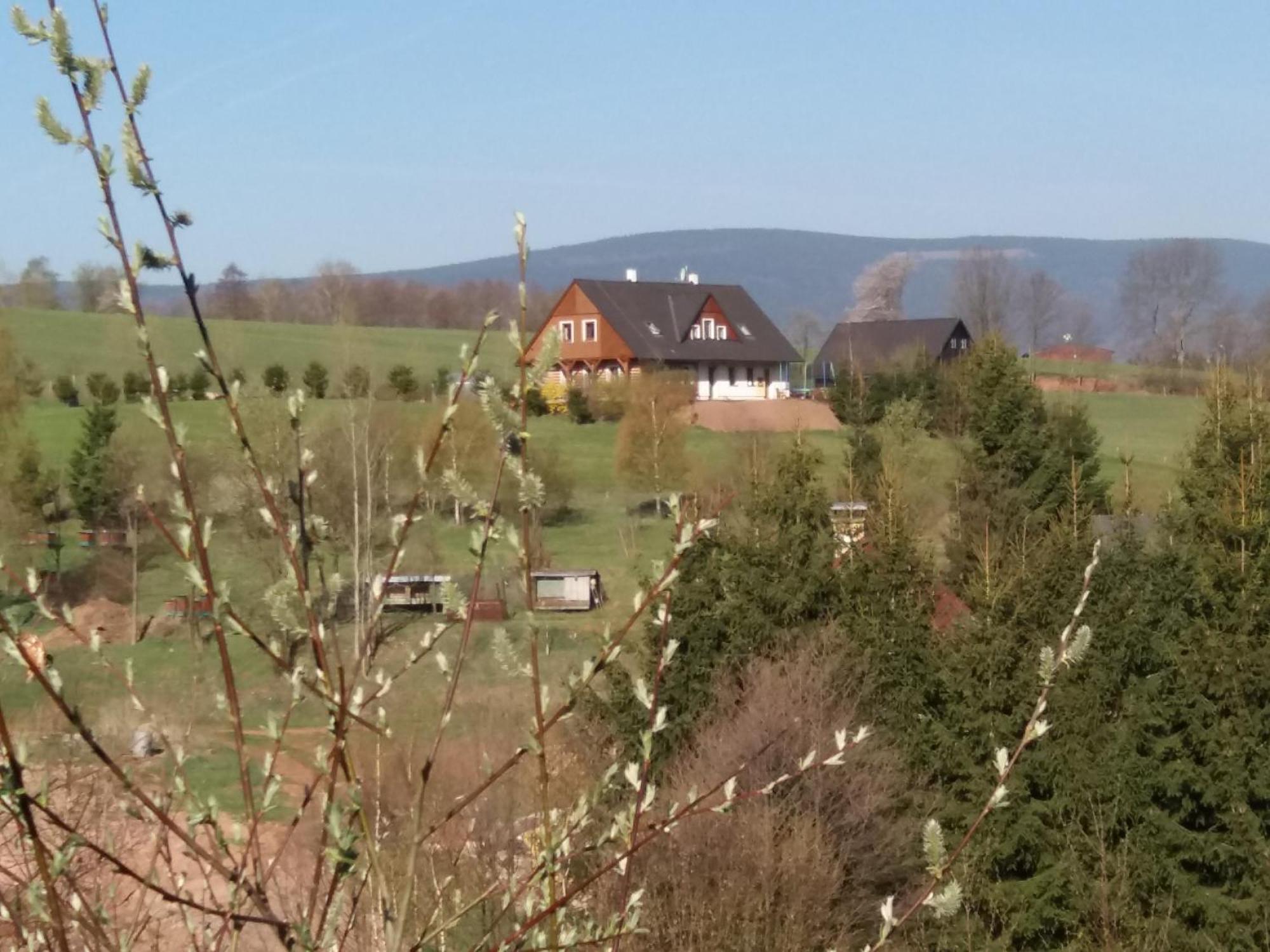 Apartman V Chaloupce Na Vrsku Bernsdorf Exterior foto